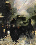 bellows Steaming Streets Art A4 Photo Print