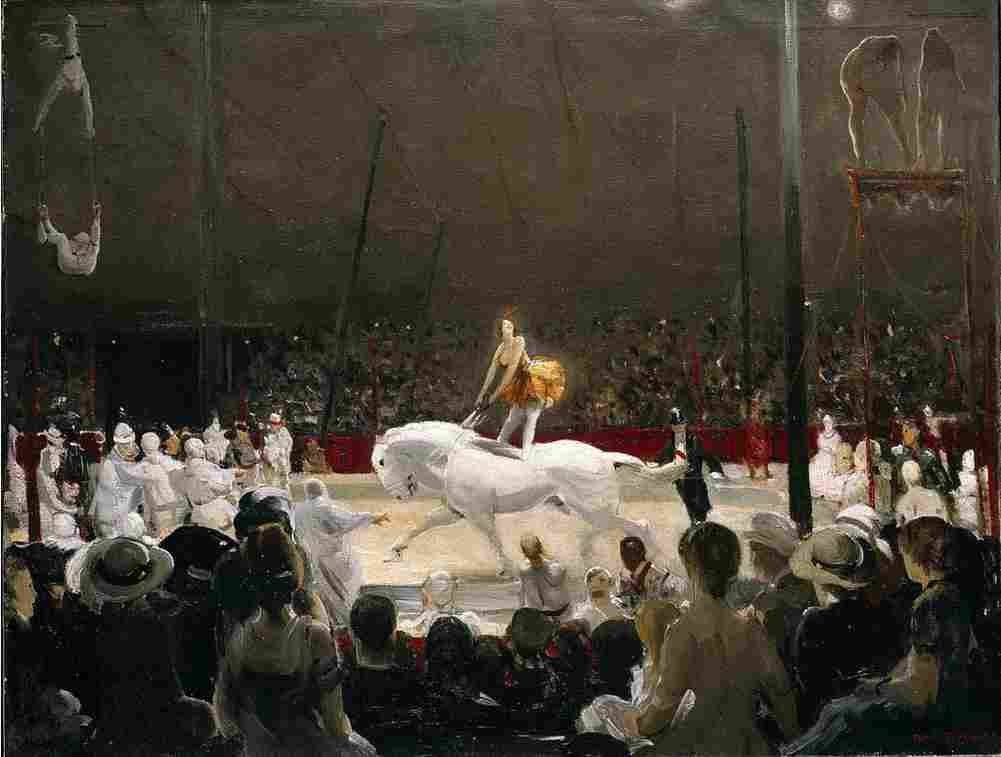 bellows The Circus Art A4 Photo Print