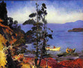 bellows blue evening Art A4 Photo Print