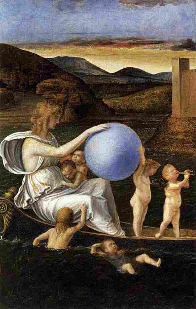 beln Four Allegories Fortune Art A4 Photo Print