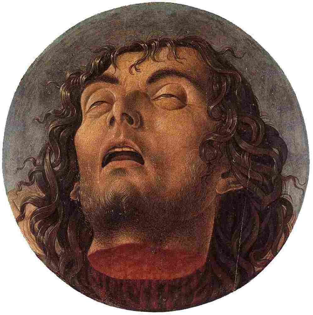 beln Head of the Baptist Art A4 Photo Print