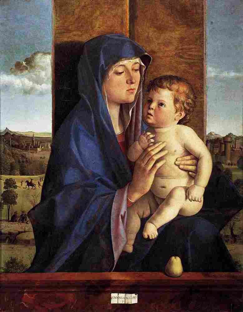 beln Madonna and Child 3 Art A4 Photo Print