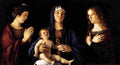 beln Madonna and Child with Two Saints Art A4 Photo Print