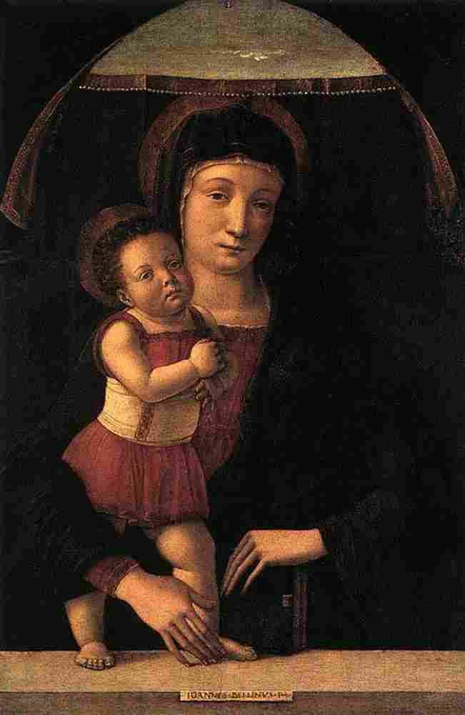 beln Madonna with Child Art A4 Photo Print