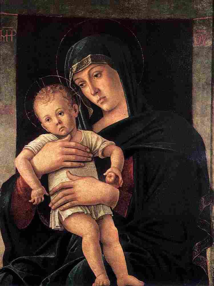 beln Madonna with the Child 2 Art A4 Photo Print