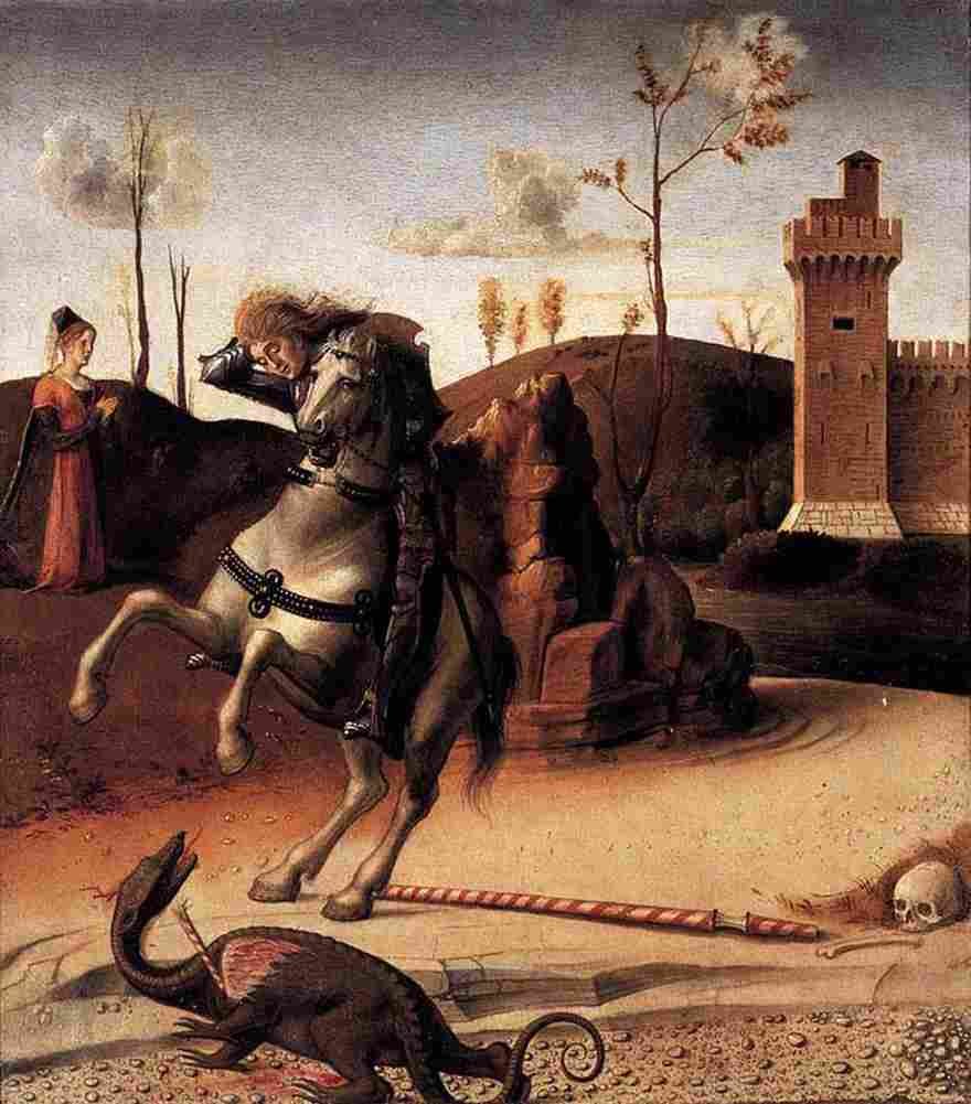 beln Pesaro Altarpiece predella 3 Art A4 Photo Print