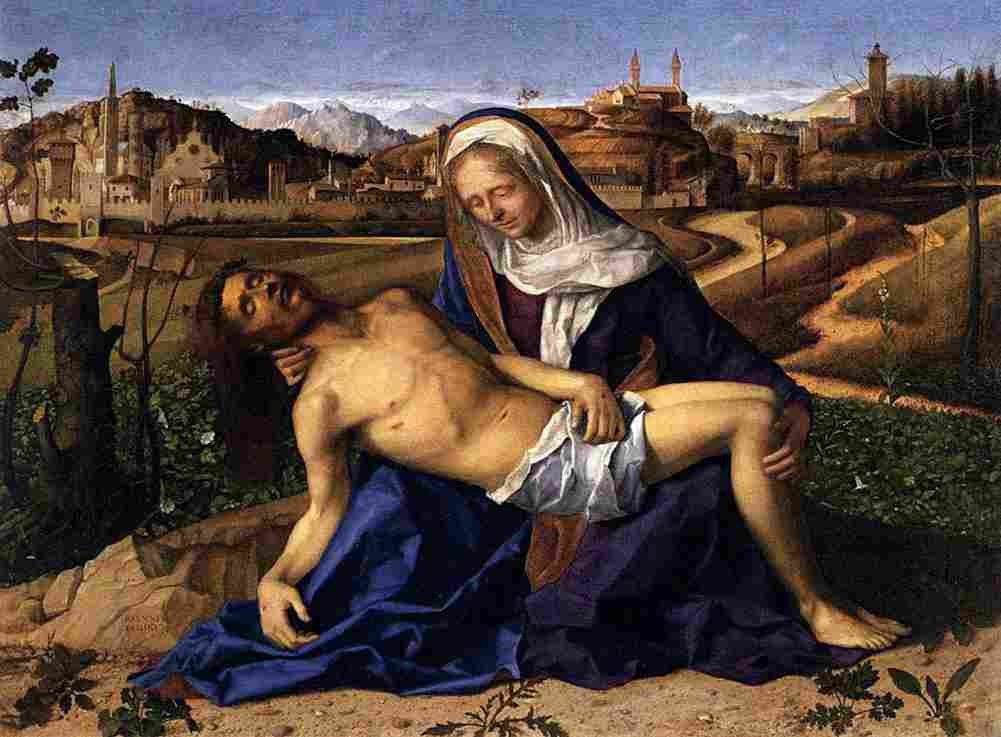 beln Pieta 2 Art A4 Photo Print