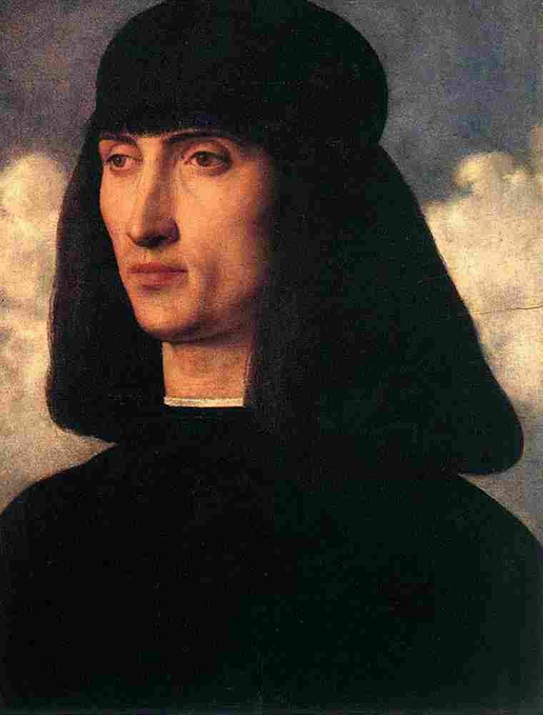 beln Portrait of a Young Man 1 Art A4 Photo Print