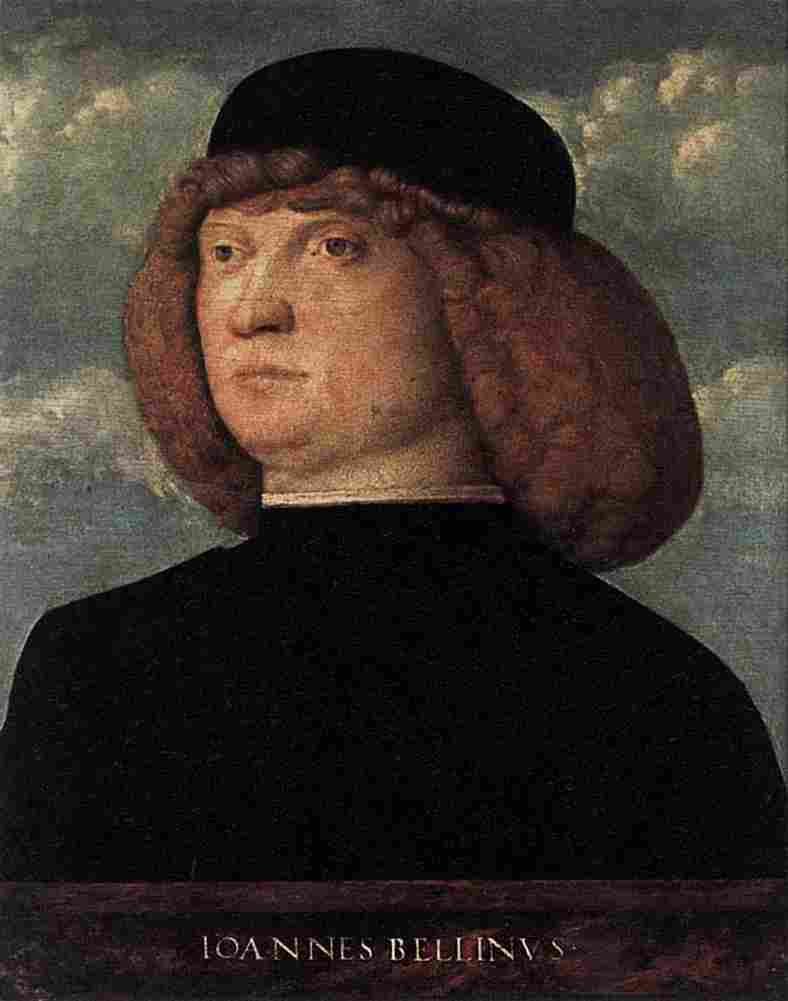 beln Portrait of a Young Man 3 Art A4 Photo Print