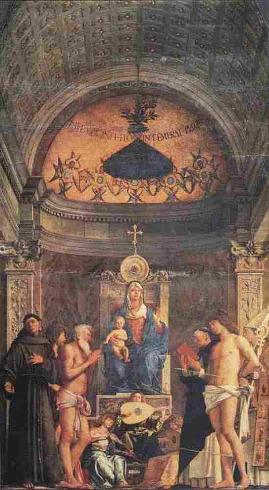 beln San Giobbe Alterpiece Art A4 Photo Print