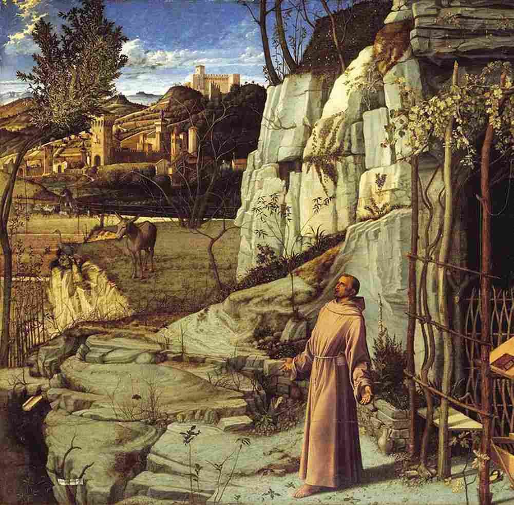 beln St Francis Art A4 Photo Print