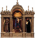 beln alt Frari Triptych Art A4 Photo Print