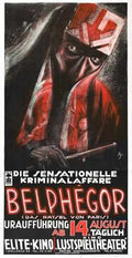 belphegor 1927  01 film star poster A4 Photo Print