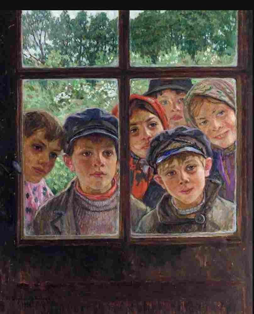 belsky at the window Art A4 Photo Print