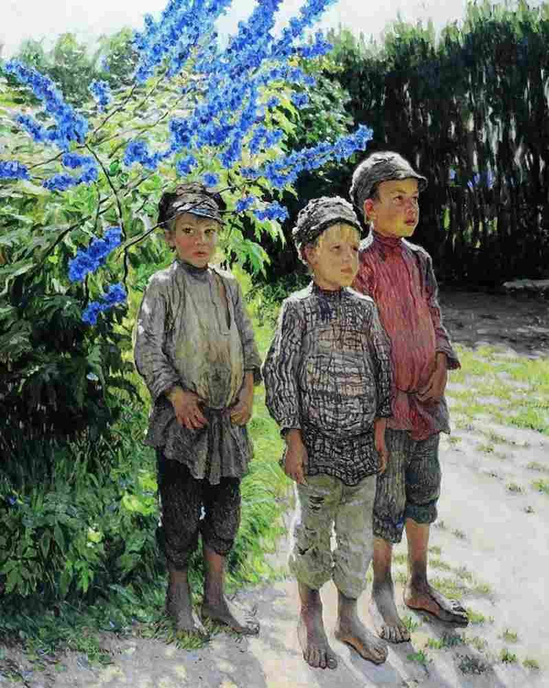belsky country boys Art A4 Photo Print