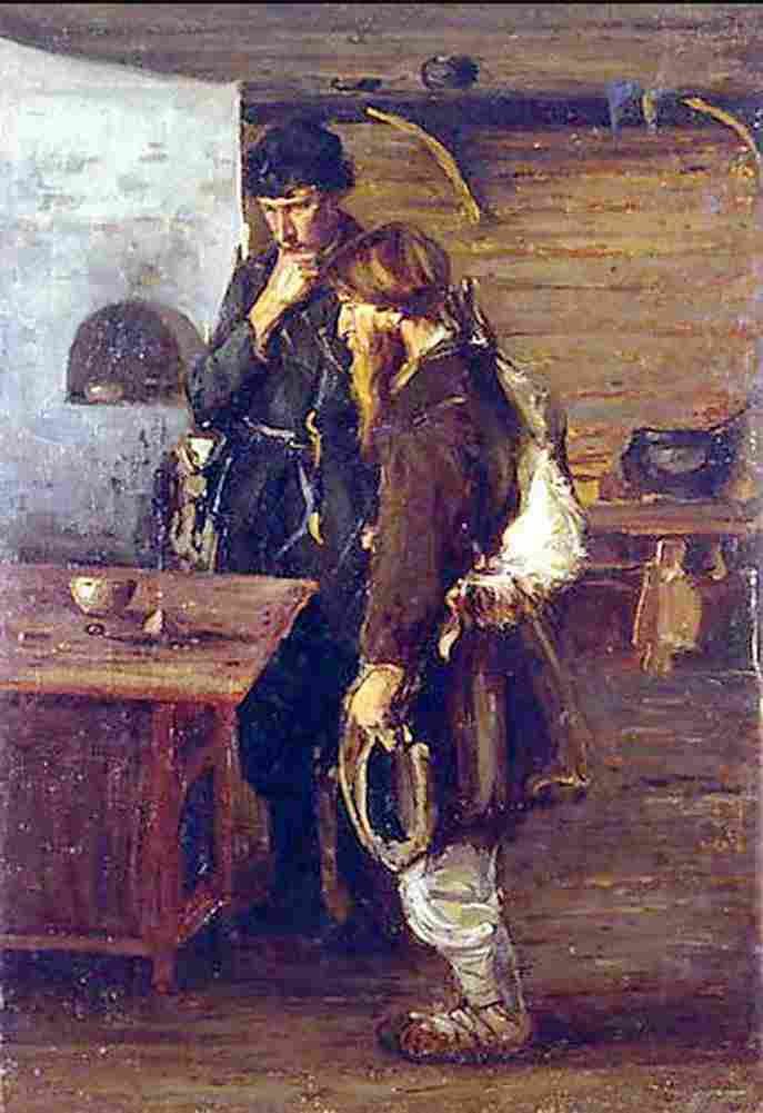 belsky hunters Art A4 Photo Print