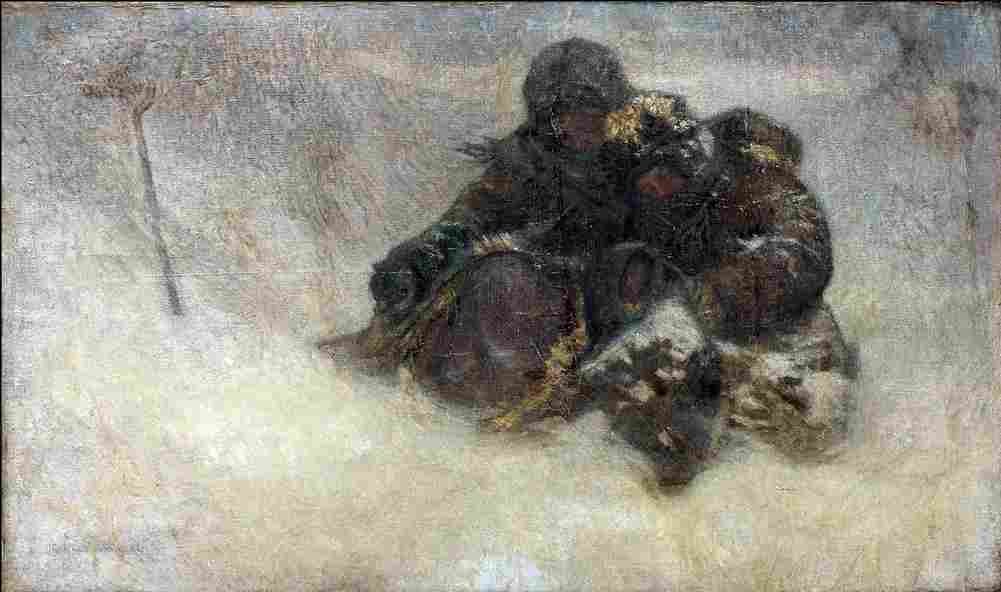 belsky in winter Art A4 Photo Print