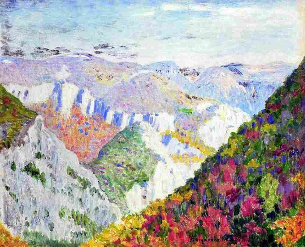 belsky landscape Art A4 Photo Print