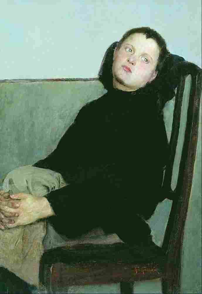 belsky resting Art A4 Photo Print