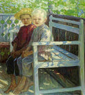 belsky two children Art A4 Photo Print