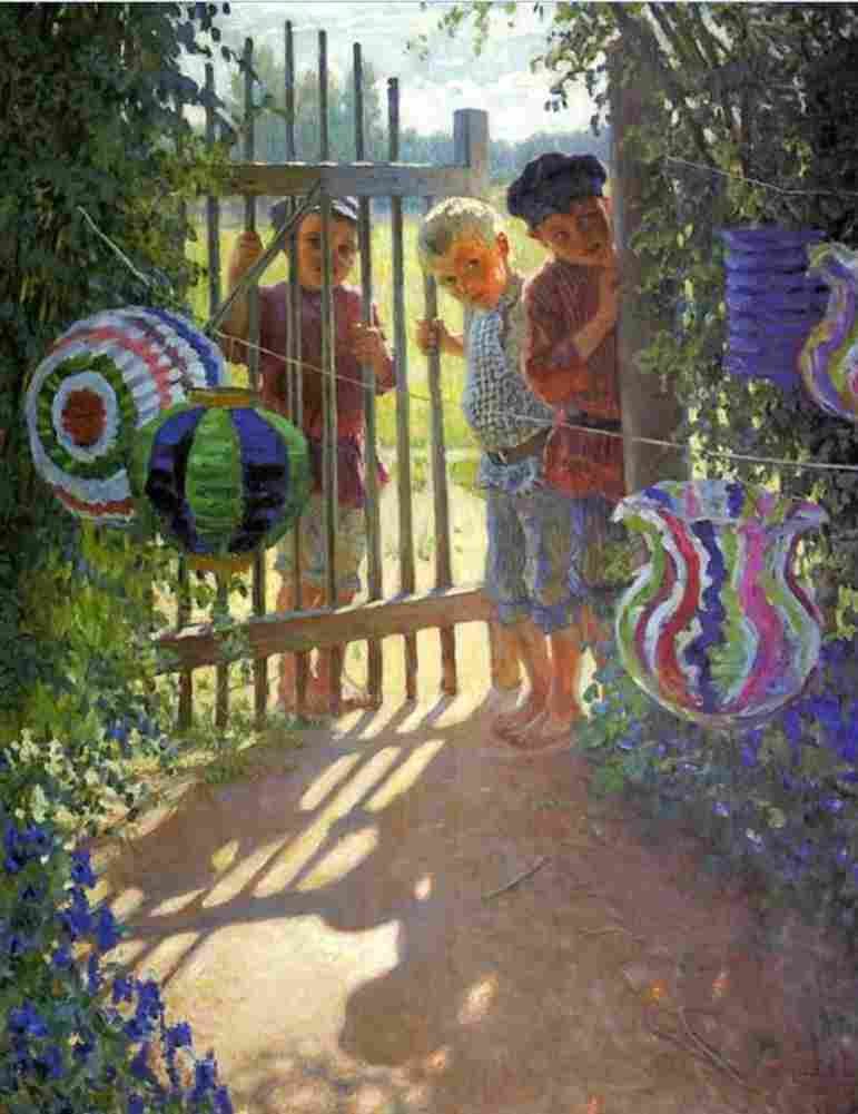 belsky visitors Art A4 Photo Print