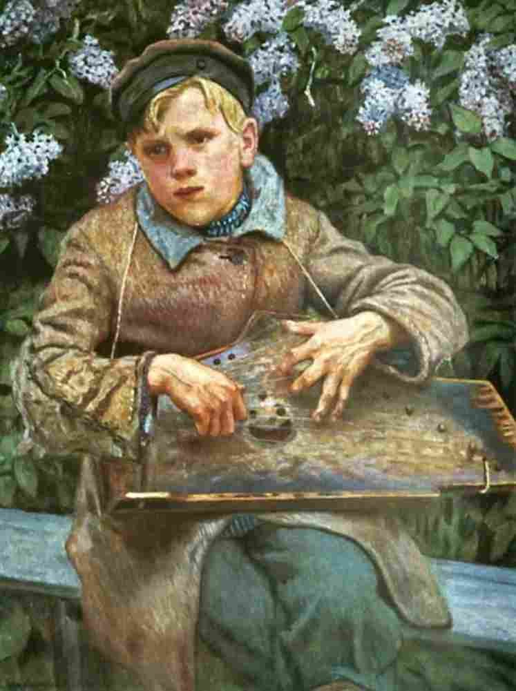 belsky young musician Art A4 Photo Print