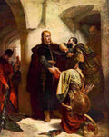 bencz Laszlo Hunyadi s Farewell Art A4 Photo Print