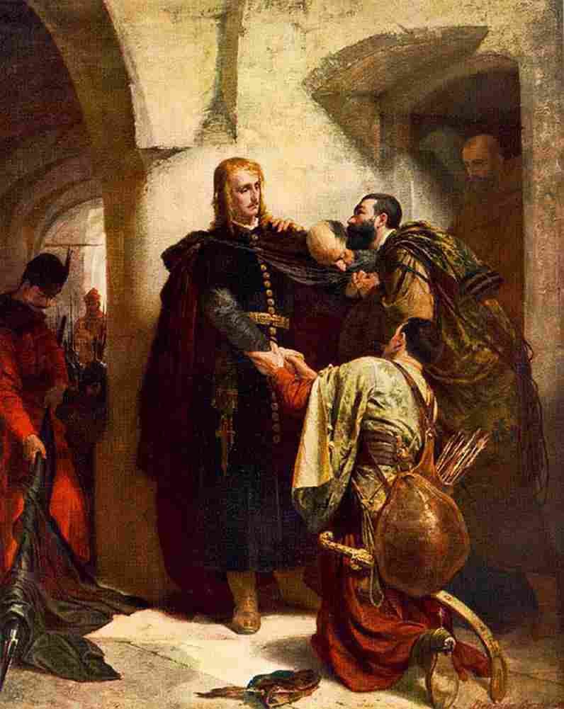 bencz Laszlo Hunyadi s Farewell Art A4 Photo Print