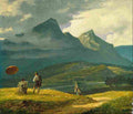 bendz mountain landscape Art A4 Photo Print