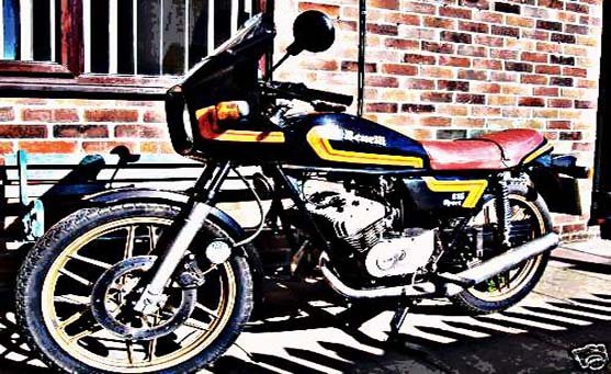 benelli 125 sport (2) motorbike A4 Photo Print