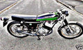 benelli 250 2c motorbike A4 Photo Print