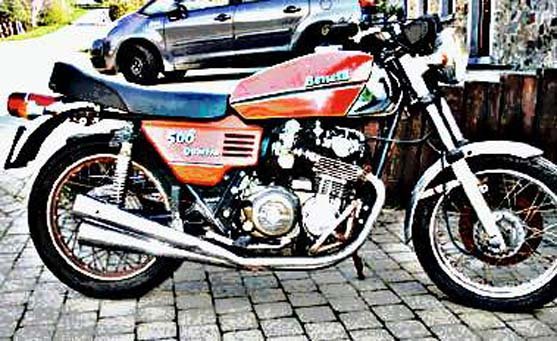 benelli quatro motorbike A4 Photo Print