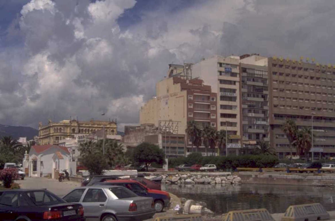 benidorm hotel plaza 1980s 1990s A4 Photo Print