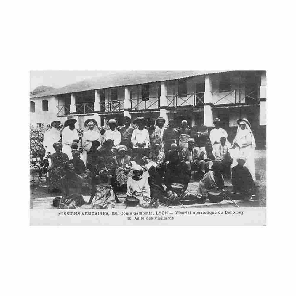 benin asile des vieillards ed missions africaines 10 Vintage A4 Photo Print