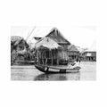 benin cite lacustre du dahomey ed comite national de l enfance Vintage A4 Photo Print