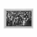 benin cotonou a la gare ed fabre Vintage A4 Photo Print