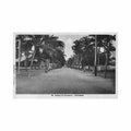benin cotonou avenue des cocotiers ed valla richard 46 Vintage A4 Photo Print