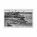 benin cotonou debarcadere lagune ed ets valla richard 58 Vintage A4 Photo Print