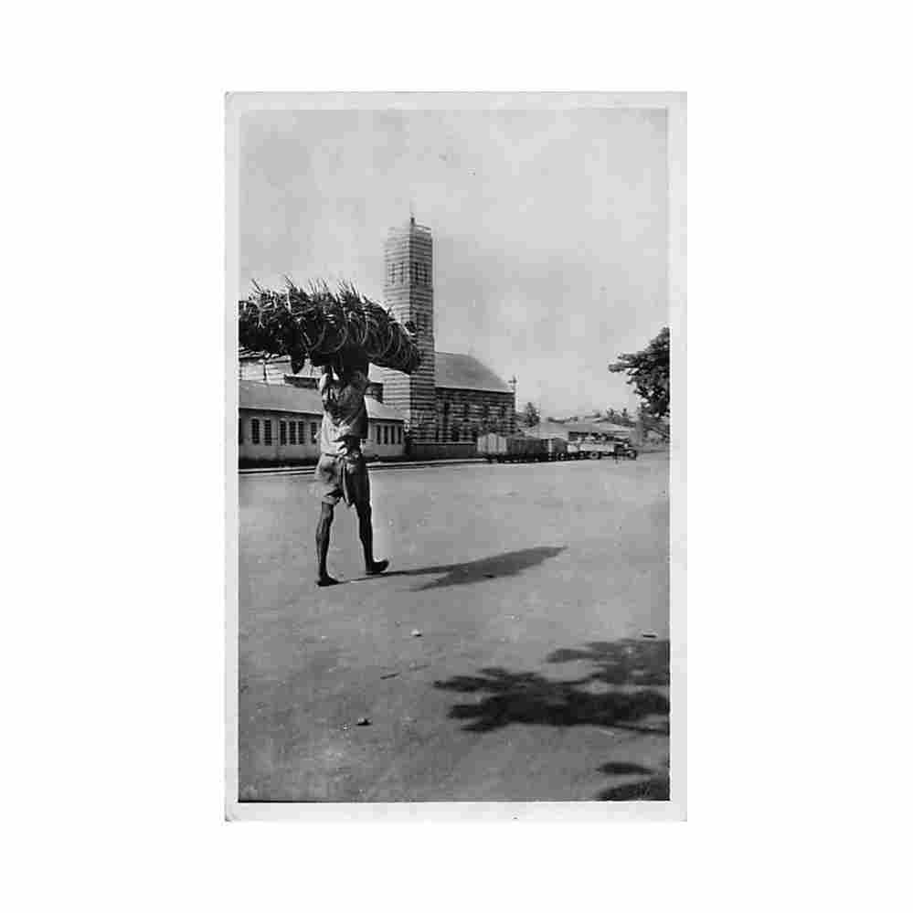 benin cotonou eglise notre dame ed j l fontanon 29 Vintage A4 Photo Print