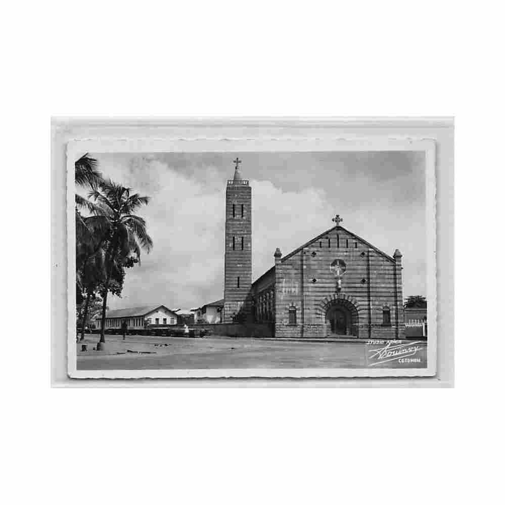 benin cotonou notre dame ed rouinvy 9 Vintage A4 Photo Print