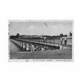 benin cotonou pont sur la lagune ed ets valla richard 65 Vintage A4 Photo Print