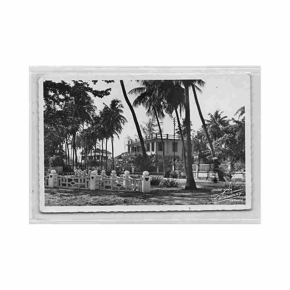 benin cotonou square ed rouinvy Vintage A4 Photo Print