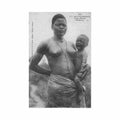 benin fetish woman fortier 1323 benin nu ethnique femme feticheuse ed fortier 1323 Vintage A4 Photo Print
