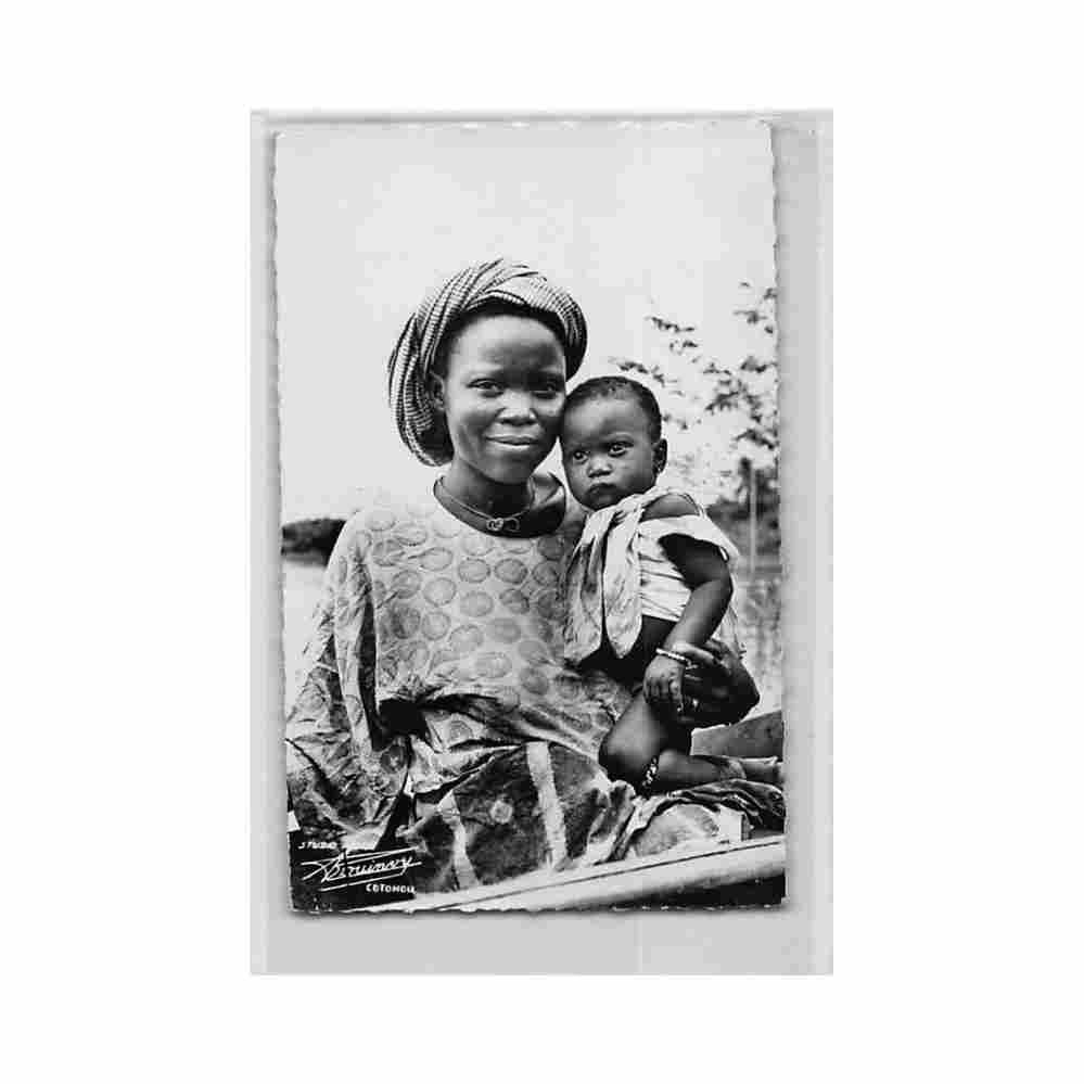 benin mere et enfant ed rouinvy 21 Vintage A4 Photo Print