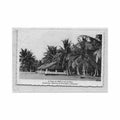 benin seme la plage et ses pavillons ed a kiki Vintage A4 Photo Print