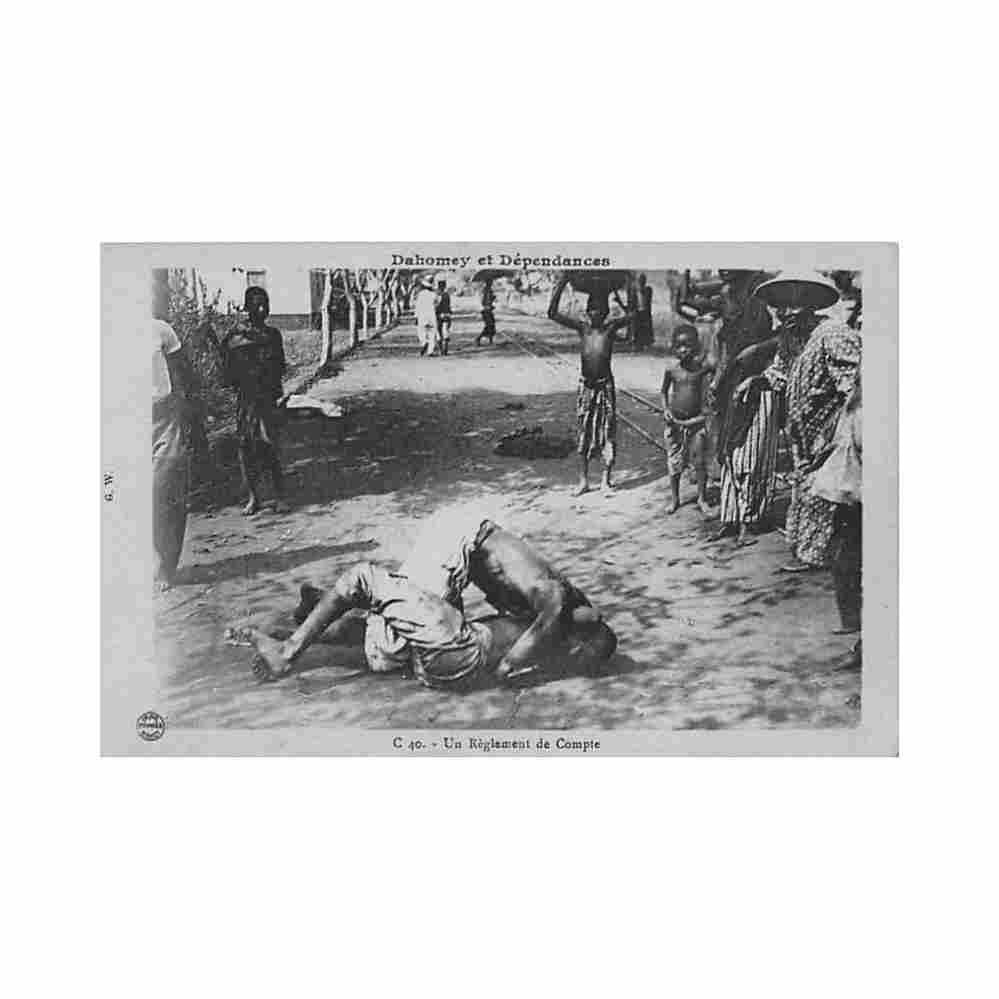 benin un reglement de compte ed gw c 40 Vintage A4 Photo Print