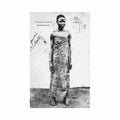 benin une jeune beaute dahomeenne ed inconnu Vintage A4 Photo Print