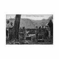 benin village indigene a abomey ed inconnu Vintage A4 Photo Print