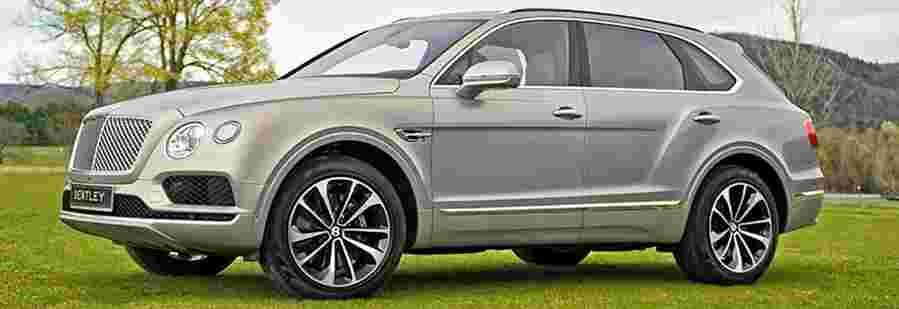 bentley bentayga w12 1 2016 3 Car A4 Photo Print