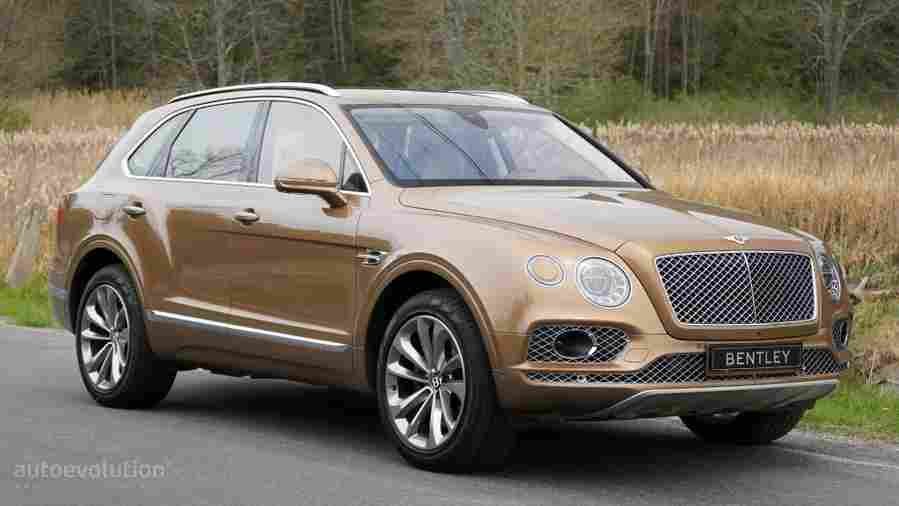 bentley bentayga w12 2016 37 Car A4 Photo Print